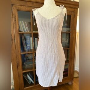 Striped Sleeveless Dress